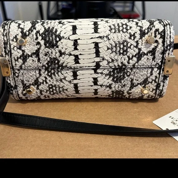 Coach Swagger 20 Exotic Colorblock Crossbody/Carryall Bag - Picture 7 of 16